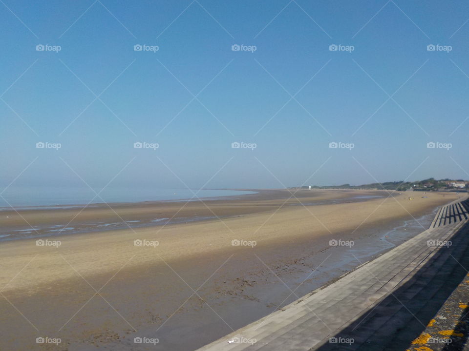 Burnham-On-Sea coastline 🇬🇧