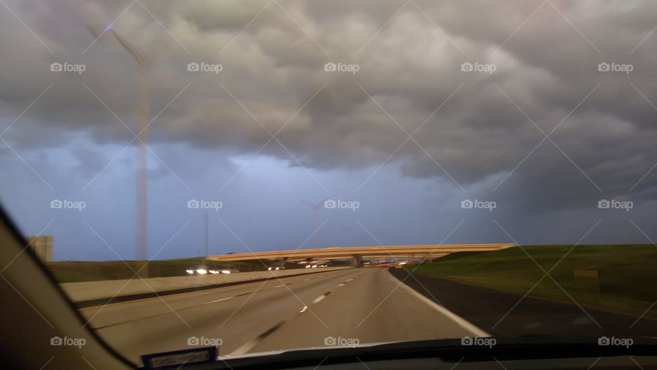 freeway sky texas
