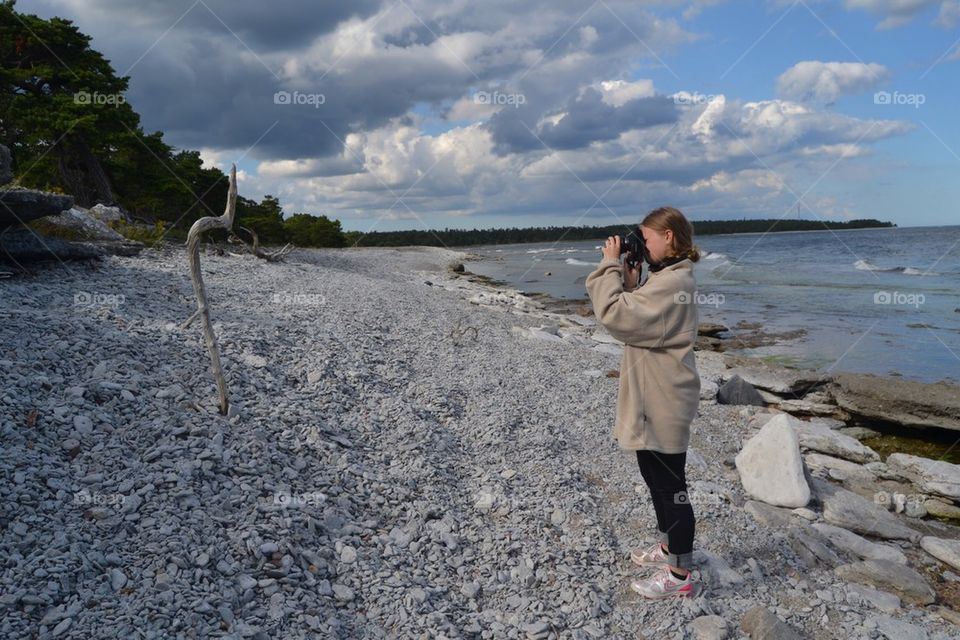 rocks camera photographer pebbles by anetteaventyr