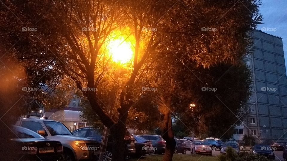 уличный фонарь