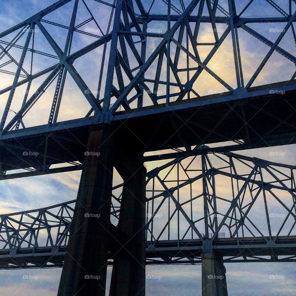 Mississippi River Bridge NOLA