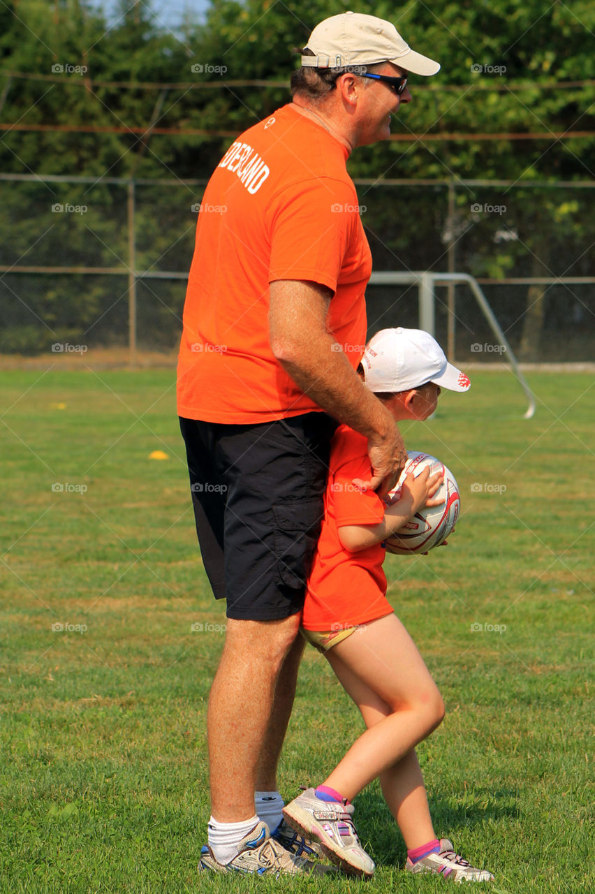 Staying in shape playing soccer! My youngest daughter’s soccer camp involved a parent/child game at the end of the camp. The kids all played a different country & it just happened to be Netherlands, my husbands family’s home country! 🇳🇱