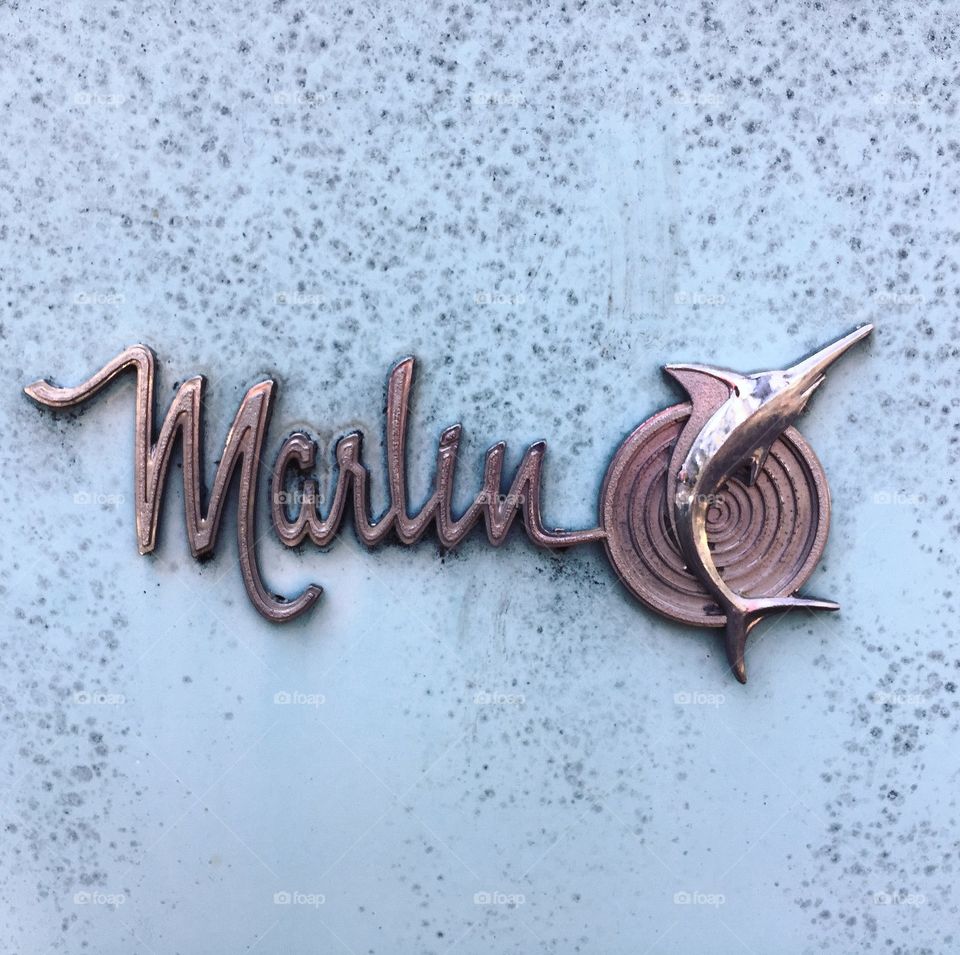 Rusty marlin emblem 