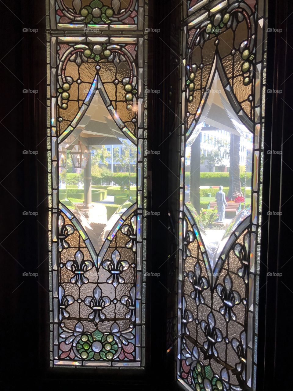 Stained Glass in Winchester House