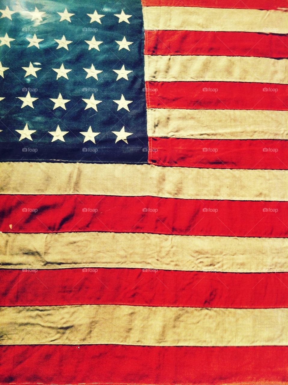Old US Flag