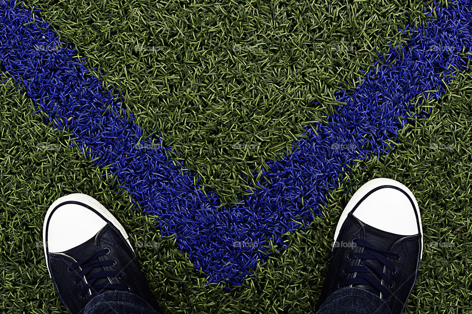 Form wehre I stand ... football field