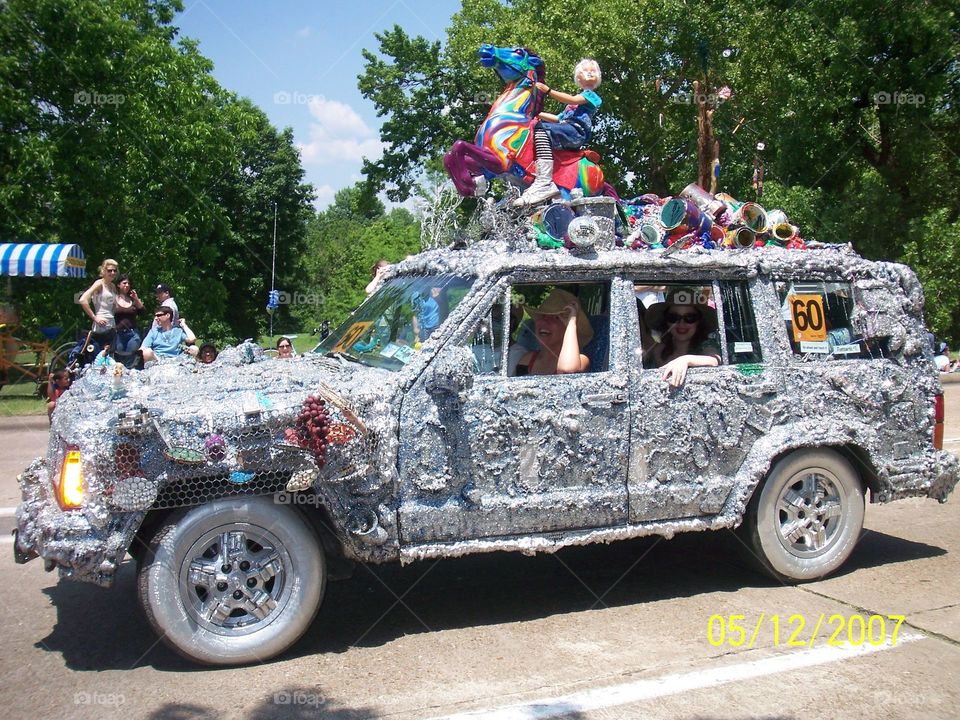 Art Car Parade in Houston, Texas 