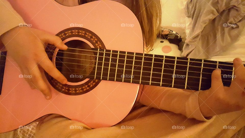 Playing an instrument