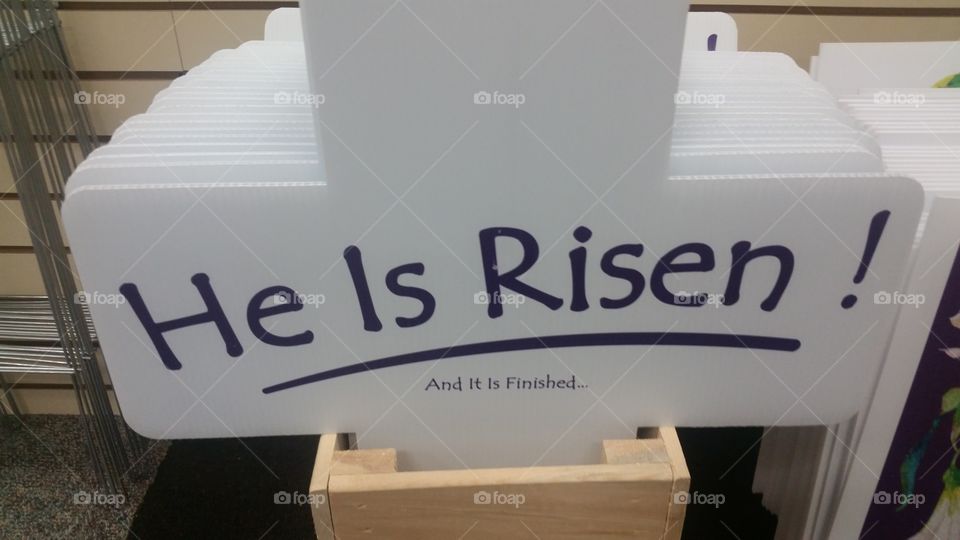 He is Risen!