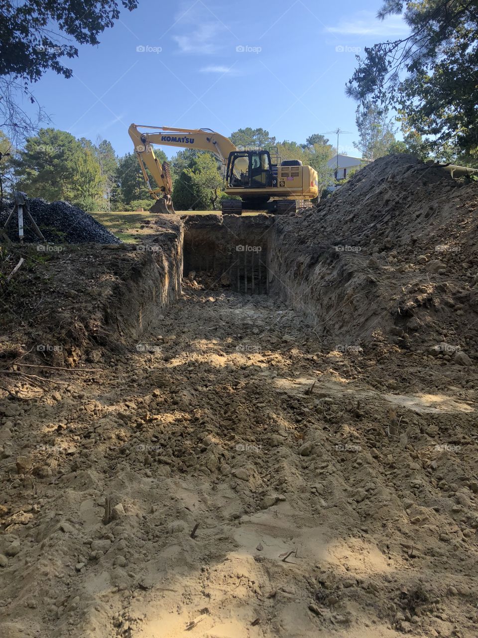 Installing a storm shelter 