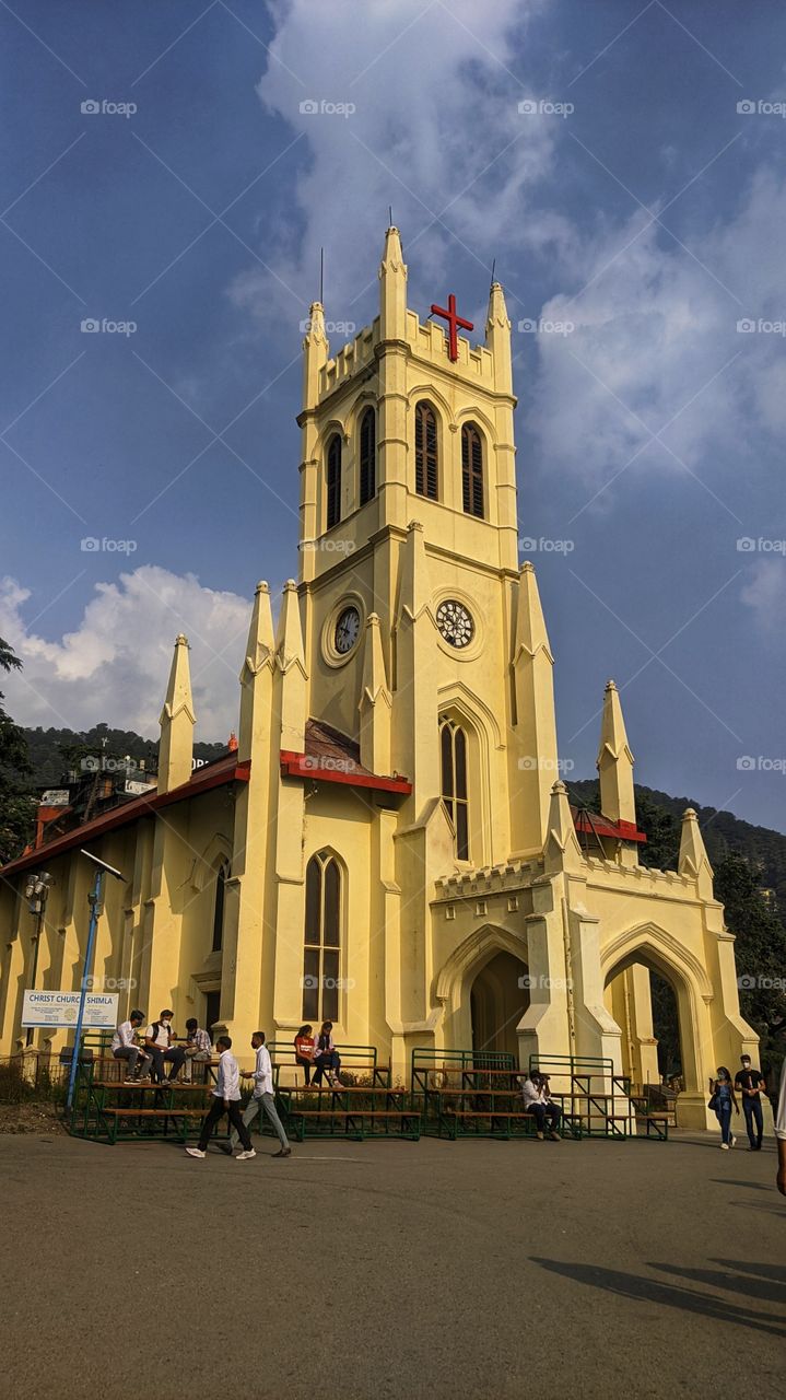 church, ridge, shimla