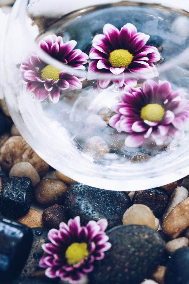 Flowers bowl
