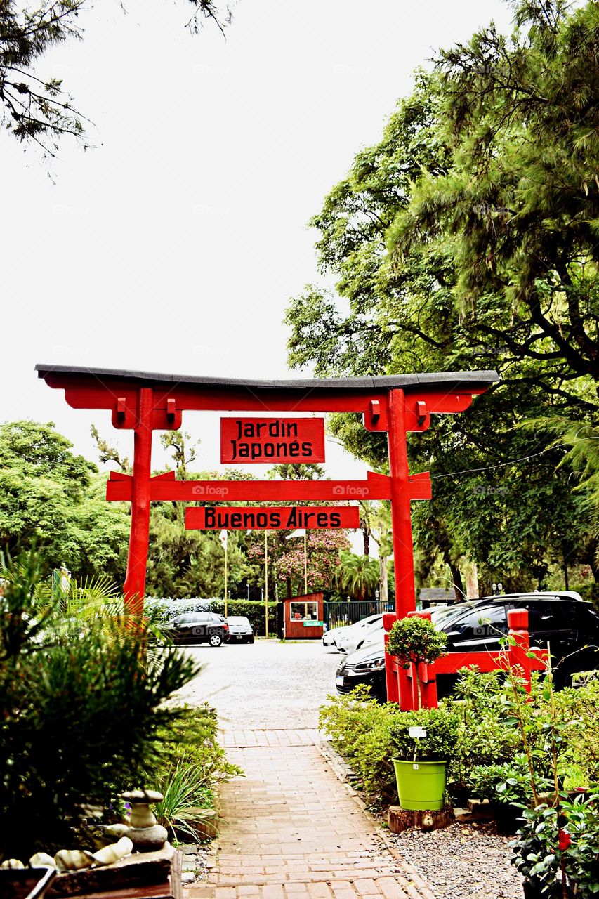 Jardin Japones Buenos Aires , Argentina // Tori