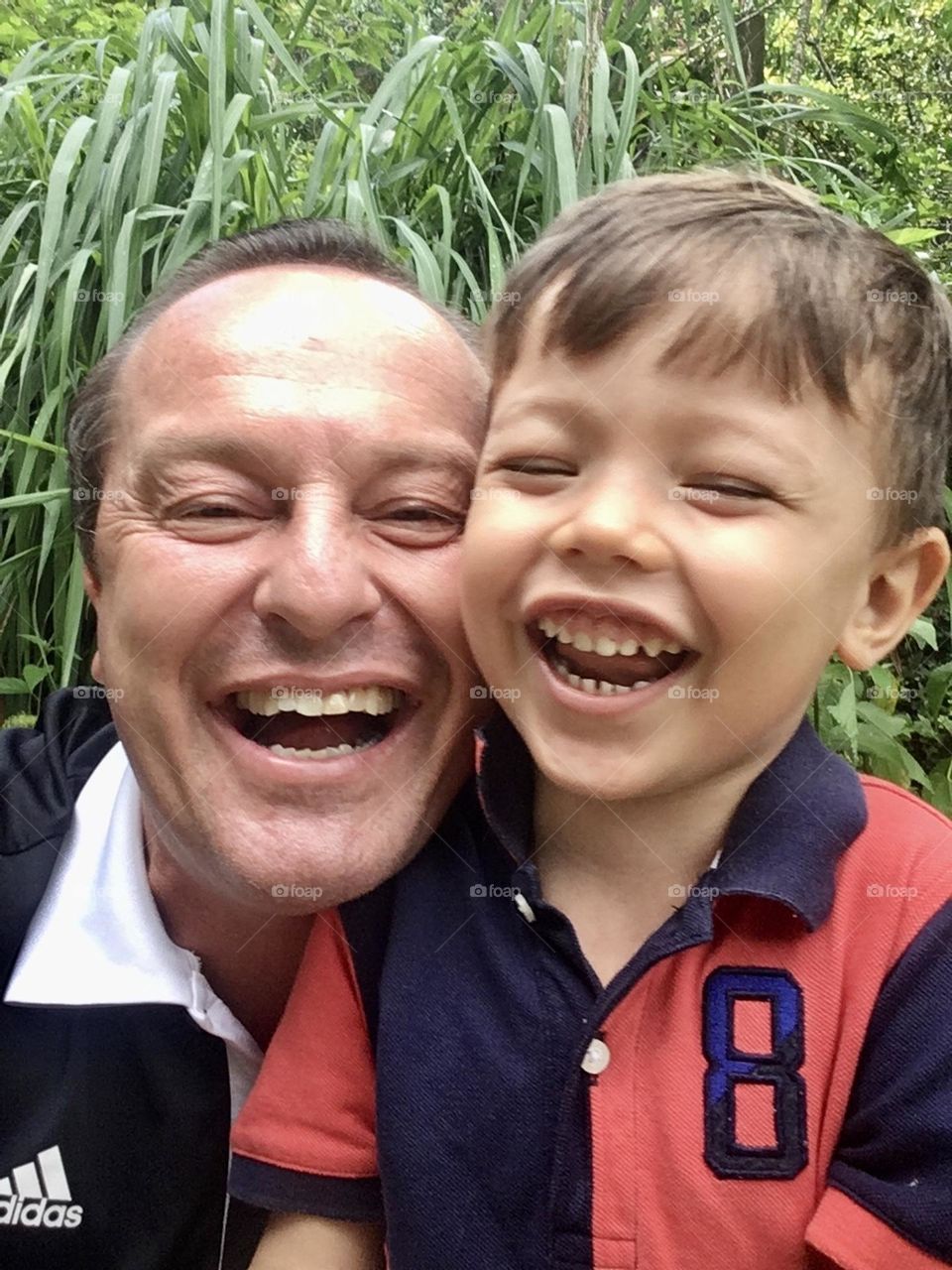 🇺🇸 Me and my nephew Miguel!  With such beautiful smiles, we want to participate in this Foap Mission! / 🇧🇷 Eu e o meu sobrinho Miguel! Com esses sorrisos tão lindos, queremos participar dessa Missão do Foap!