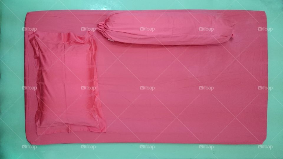 bed cover. my bed,  new bed cover, color 😄