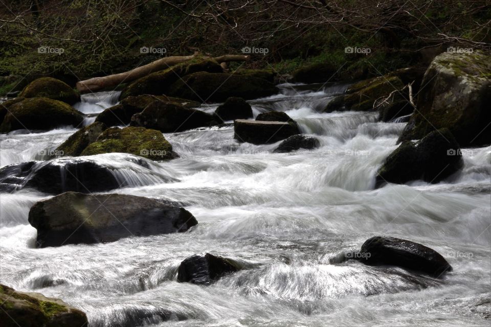 Water, No Person, Waterfall, River, Stream