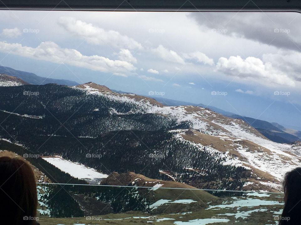The gorgeous view out the train window on the way to the top of Pikes Peak in Manitou Springs Colorado. Explored during my marketing internship with Summit Ministries.