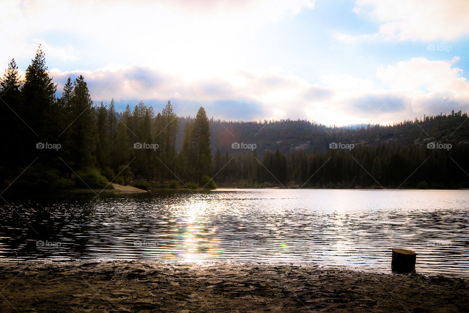 Sunset at Hume Lake