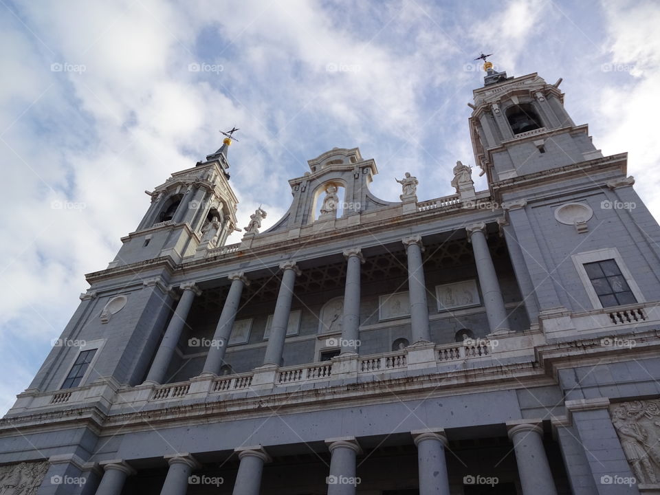 cathedral in front real palace