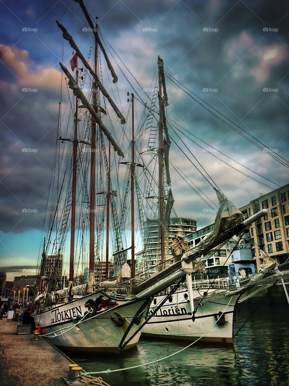 Hafen City Port, Hamburg, Germany 