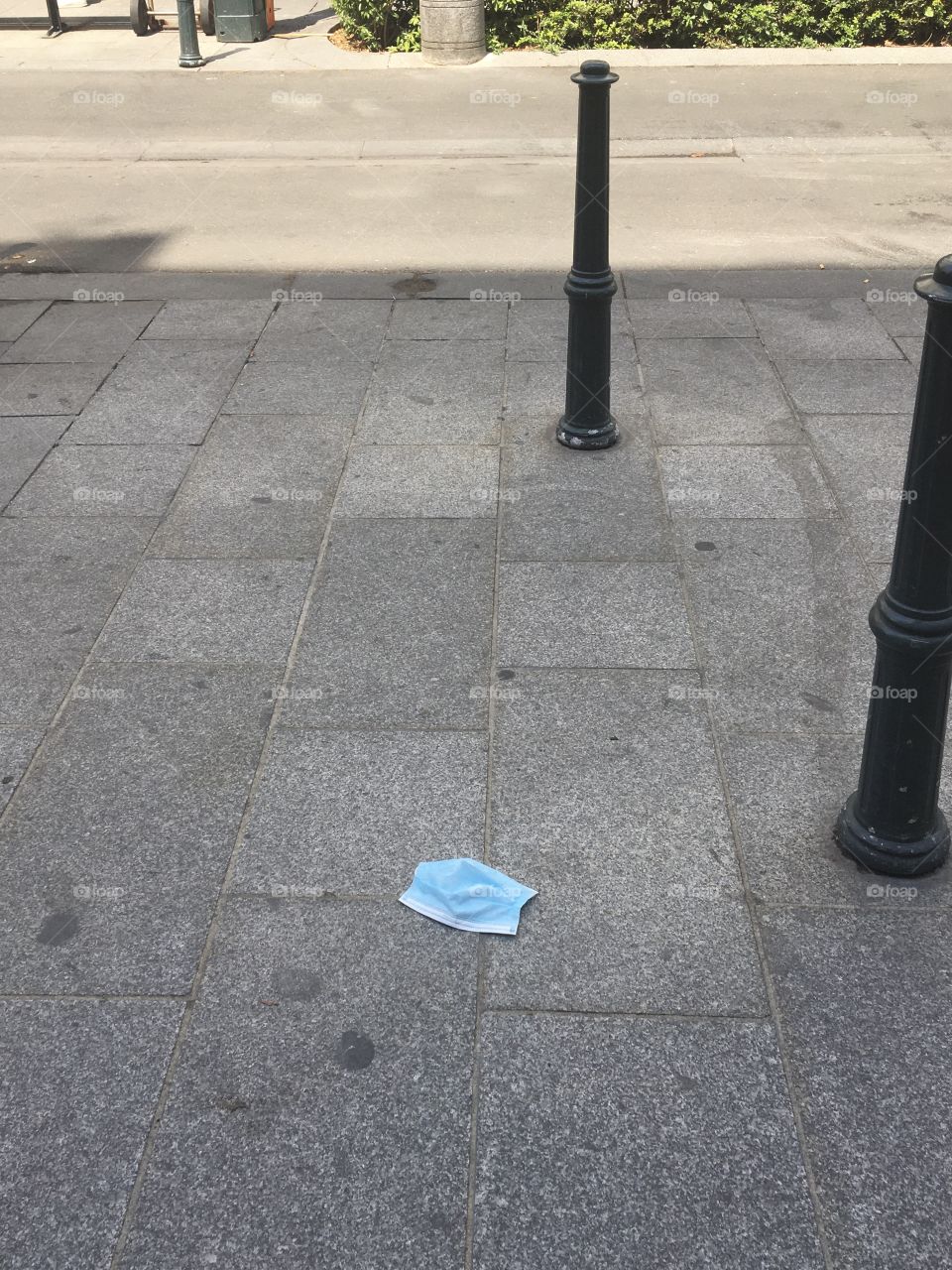 Mask against Covid in Paris !