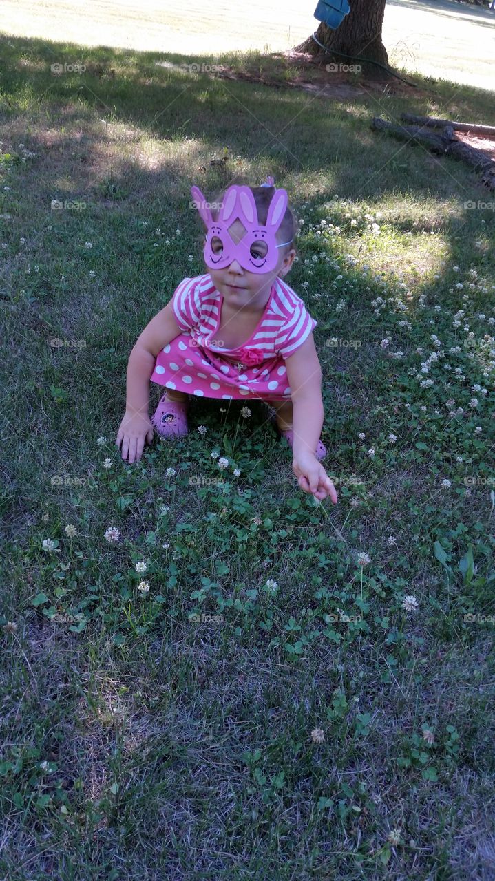 pretend bunny rabbit