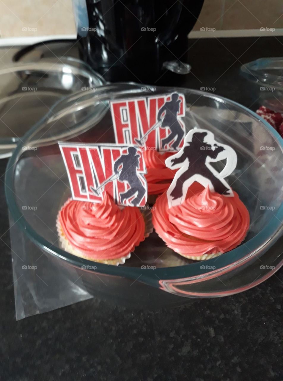 Homemade cupcakes Elvia