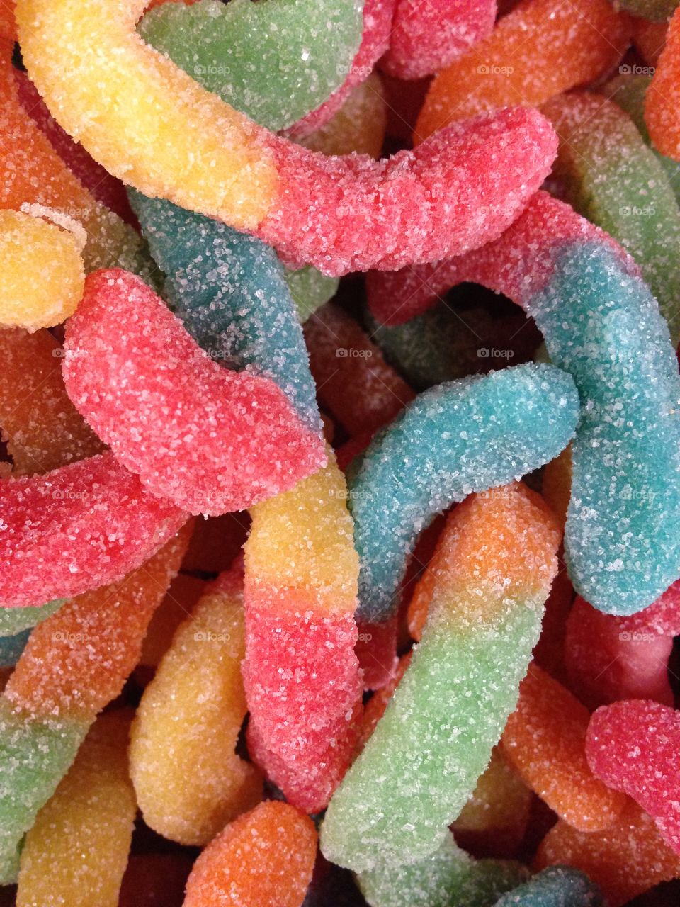 Food candy gummy worm