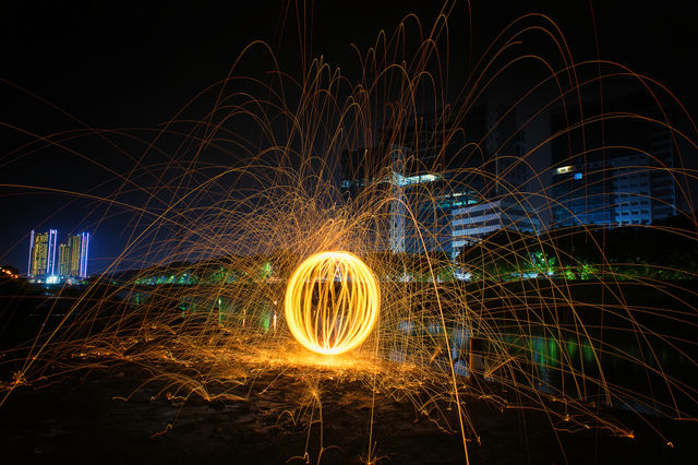 Fire orb.