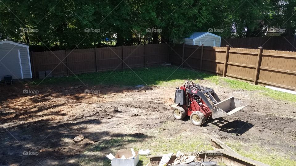 Backyard Landscaping Project