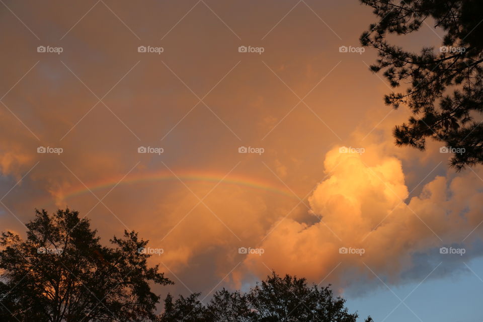Clouds & Rainbow