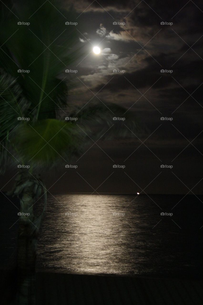 Night view Miami Beach