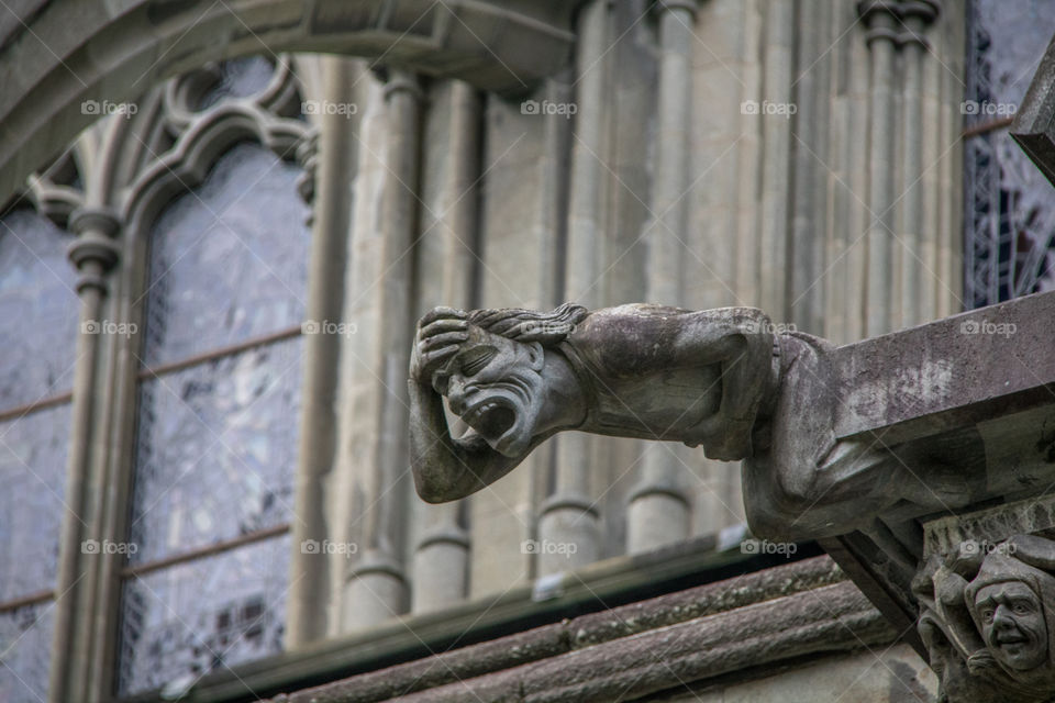 The small details of Nidaros cathedral 