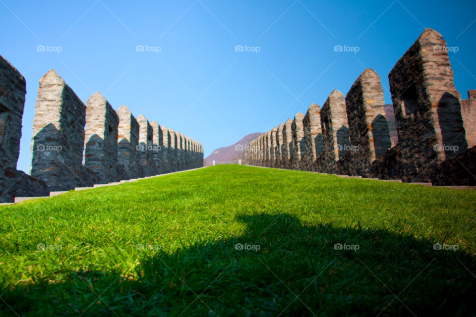 bellinzona switzerland landscape travel mountain by cmosphotos