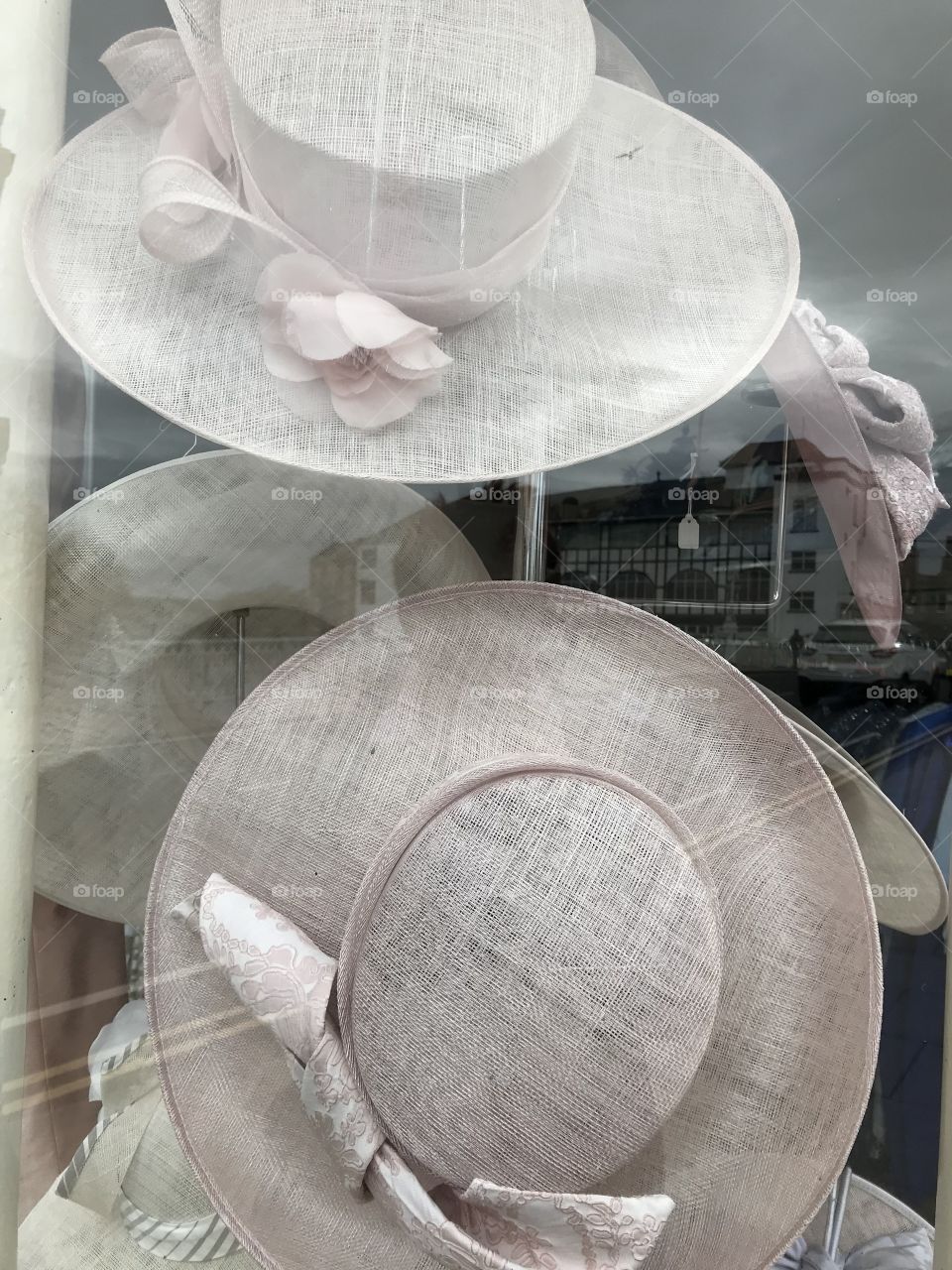 I was impressed with these hats on display, styling but not loud and in incredibly great taste.
