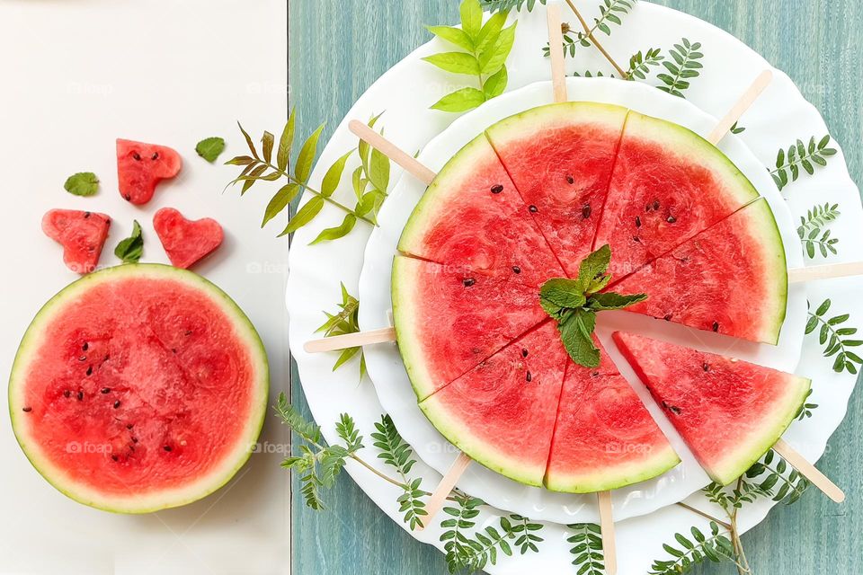 Watermelon decoration