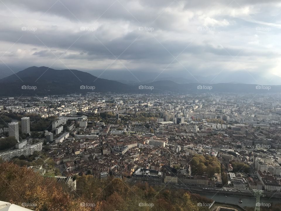 Beautifull view Grenoble