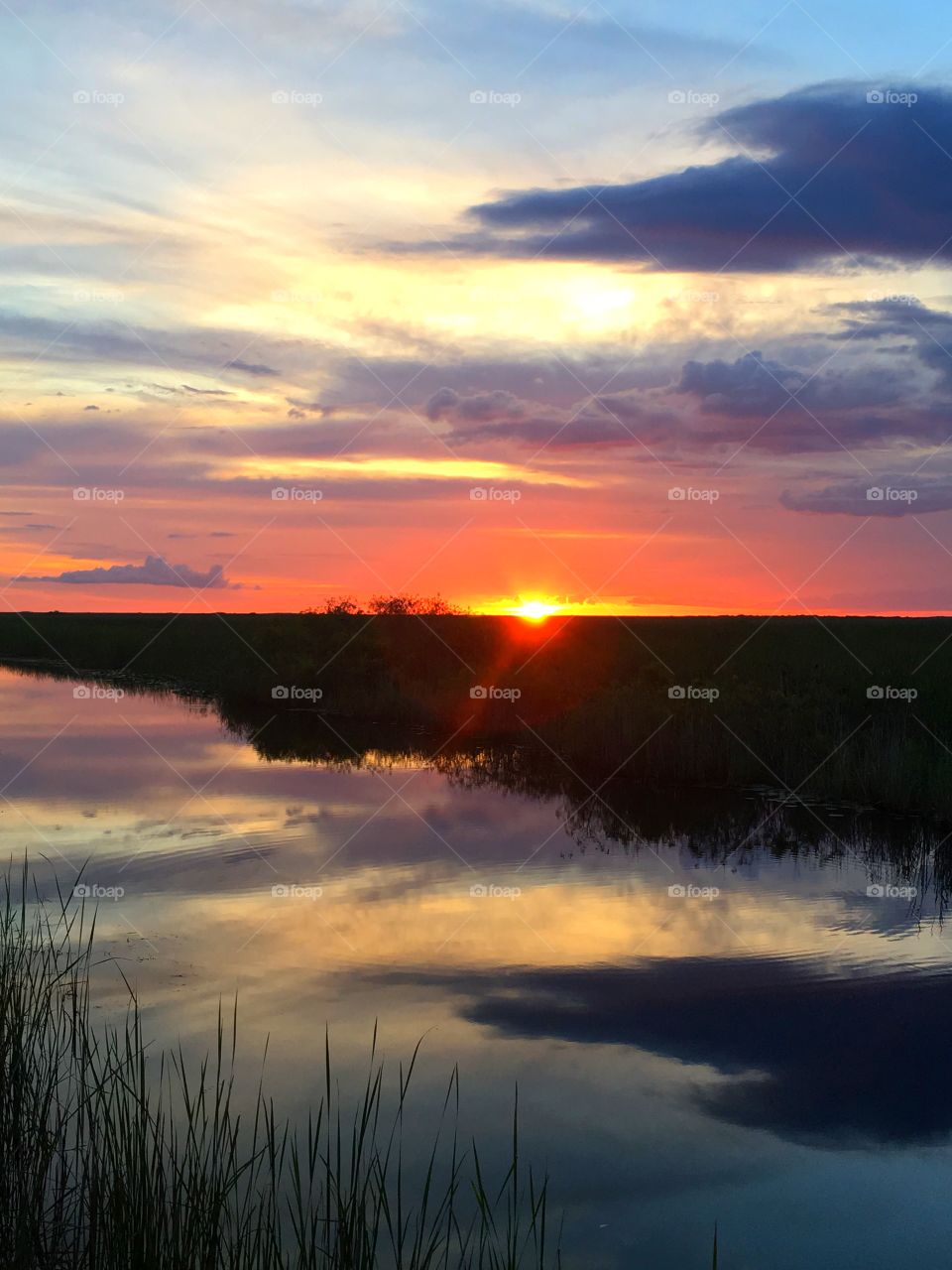 Sunset, Dawn, No Person, Landscape, Sun