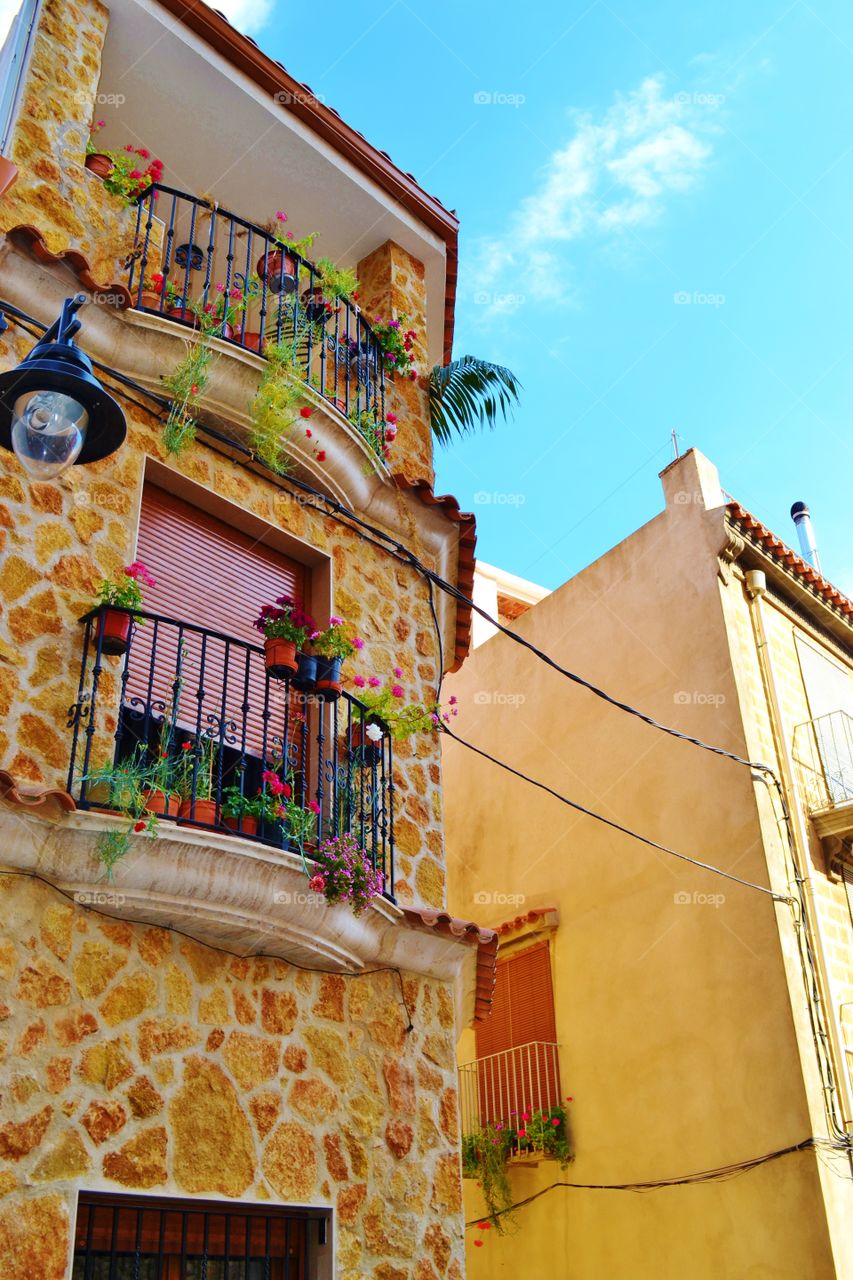 Spanish balcony 