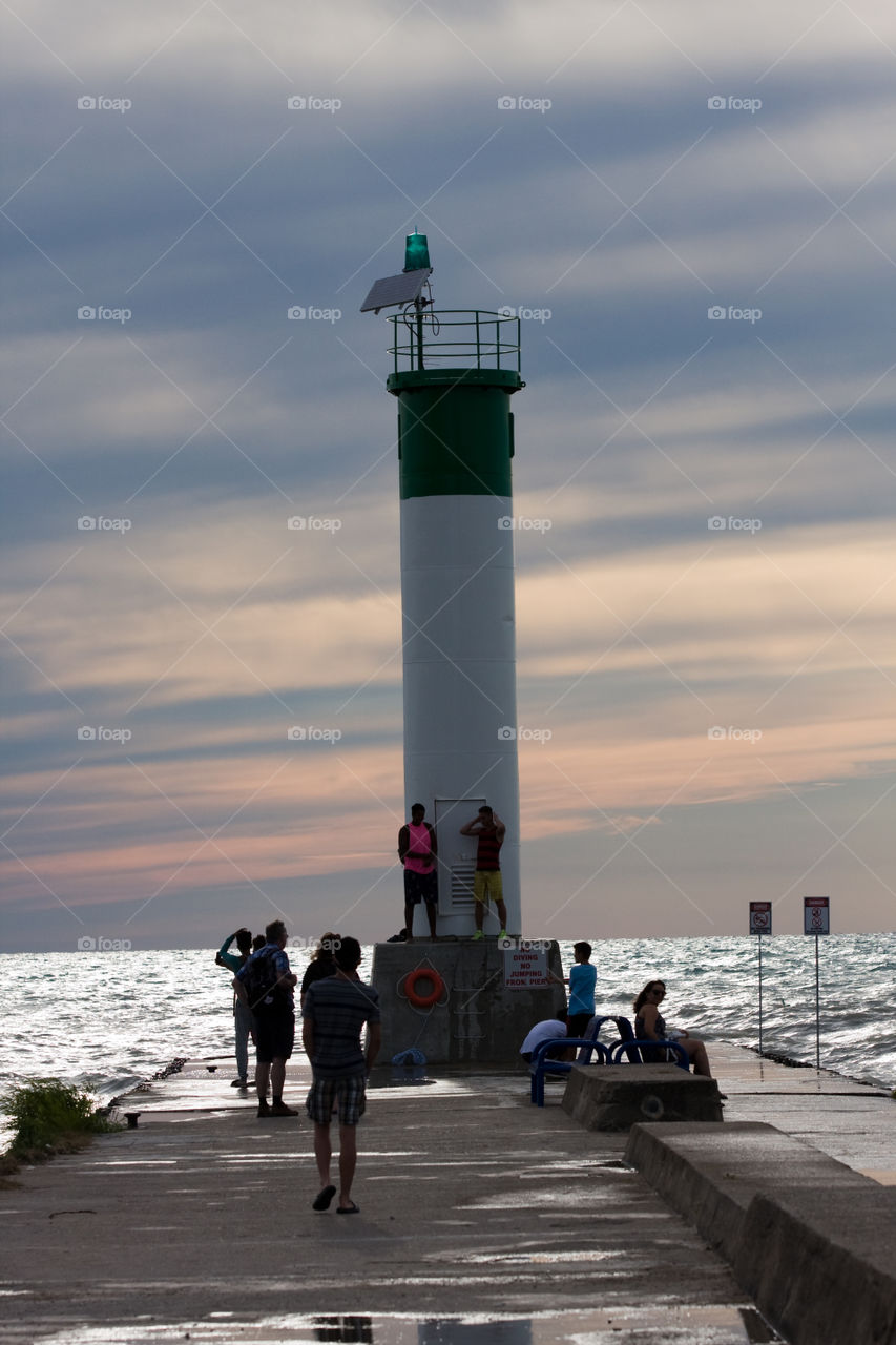 Lighthouse at Grand Bend