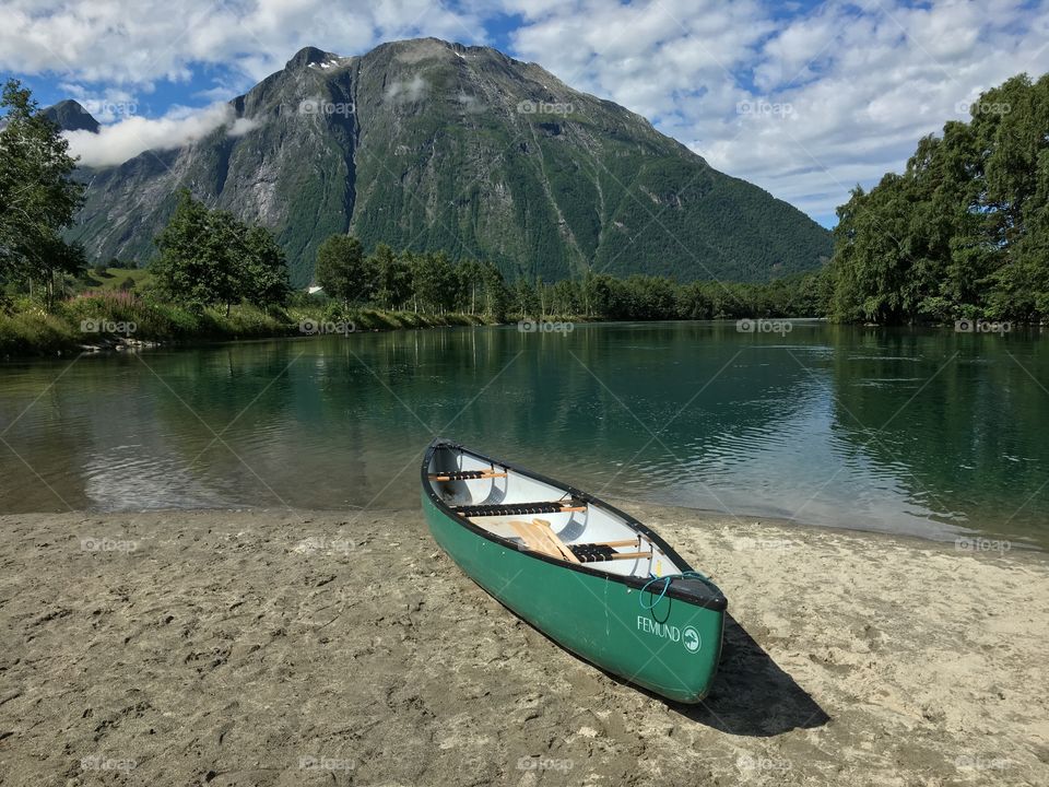 Water, Canoe, No Person, Kayak, Lake