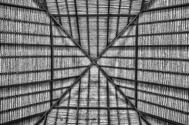 Low angle view of roof