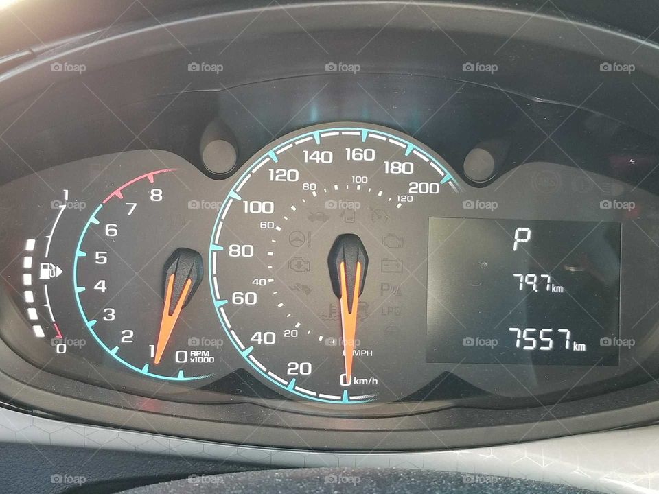 Dashboard Speedometer Odometer