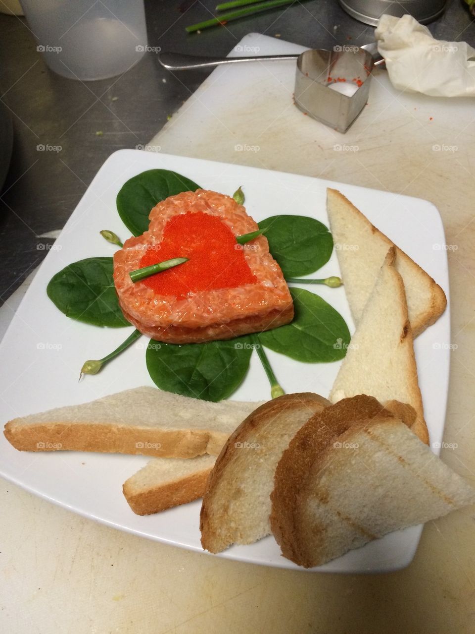 salmon tartar