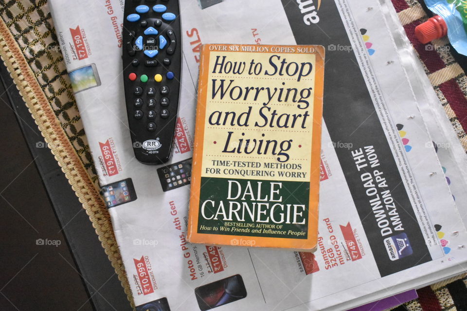 how to stop worrying and start living by Dale Carnegie