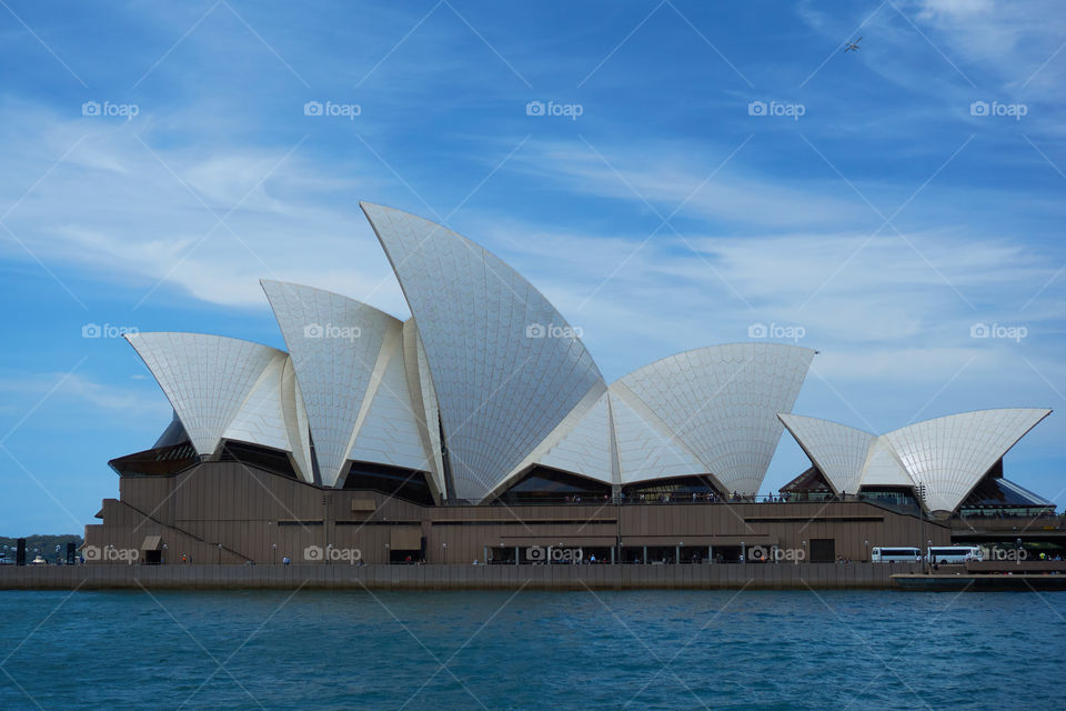 The stunning Sydney Opera House.