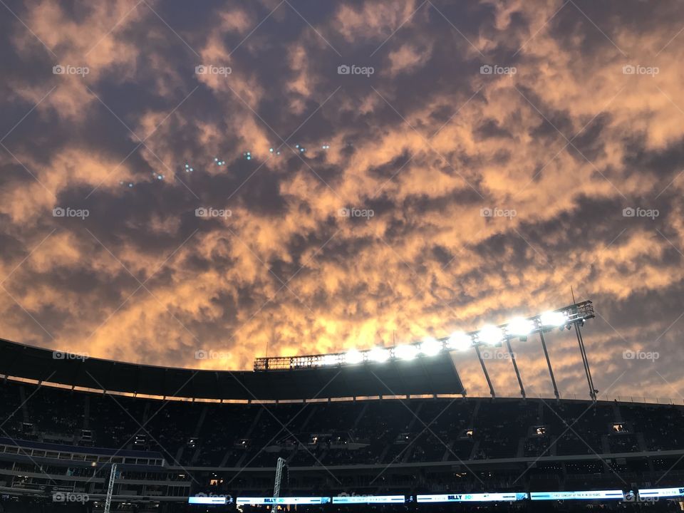 Sunset over The K