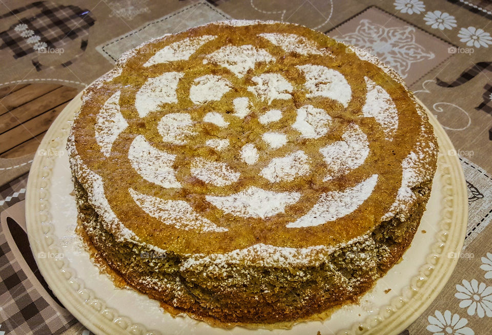 torta al pistacchio