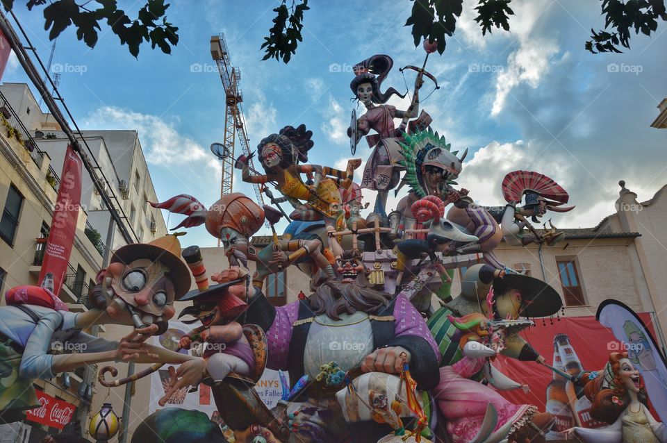 Falla “El Pilar” (Valencia - Spain)