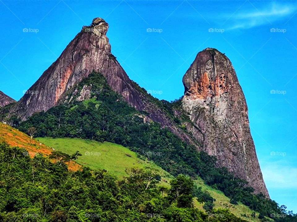 stunning Brazilian landscape known as the Frade a nun.